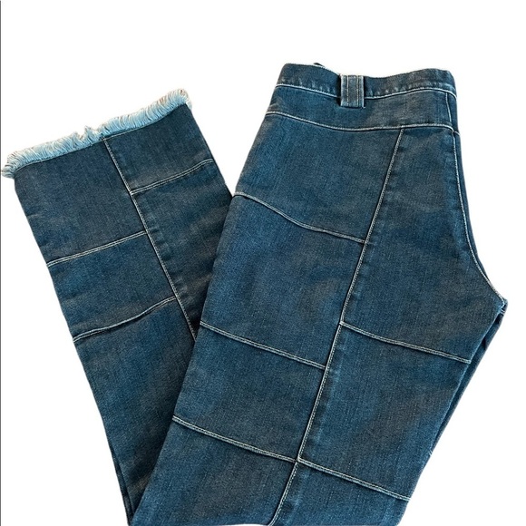 OLD NAVY VINTAGE PATCHWORK JEANS SIZE 13 - Picture 12 of 13